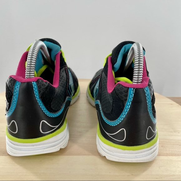 Athletech Willow 2 Running Sneaker Womens 7.5M Black/neon - Picture 6 of 8